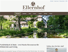 Tablet Screenshot of ellernhof.de